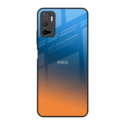 Sunset Of Ocean Poco M3 Pro Glass Back Cover Online
