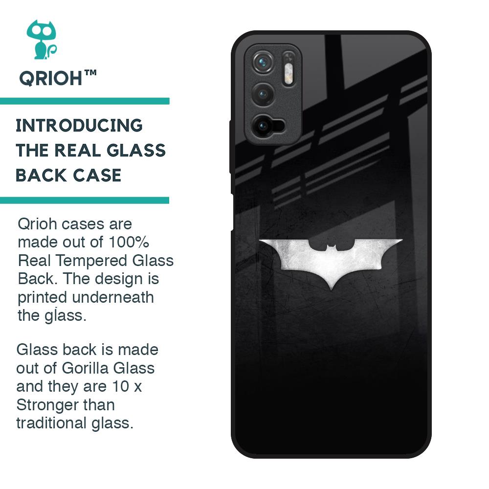 Super Hero Logo Glass Case for Poco M3 Pro