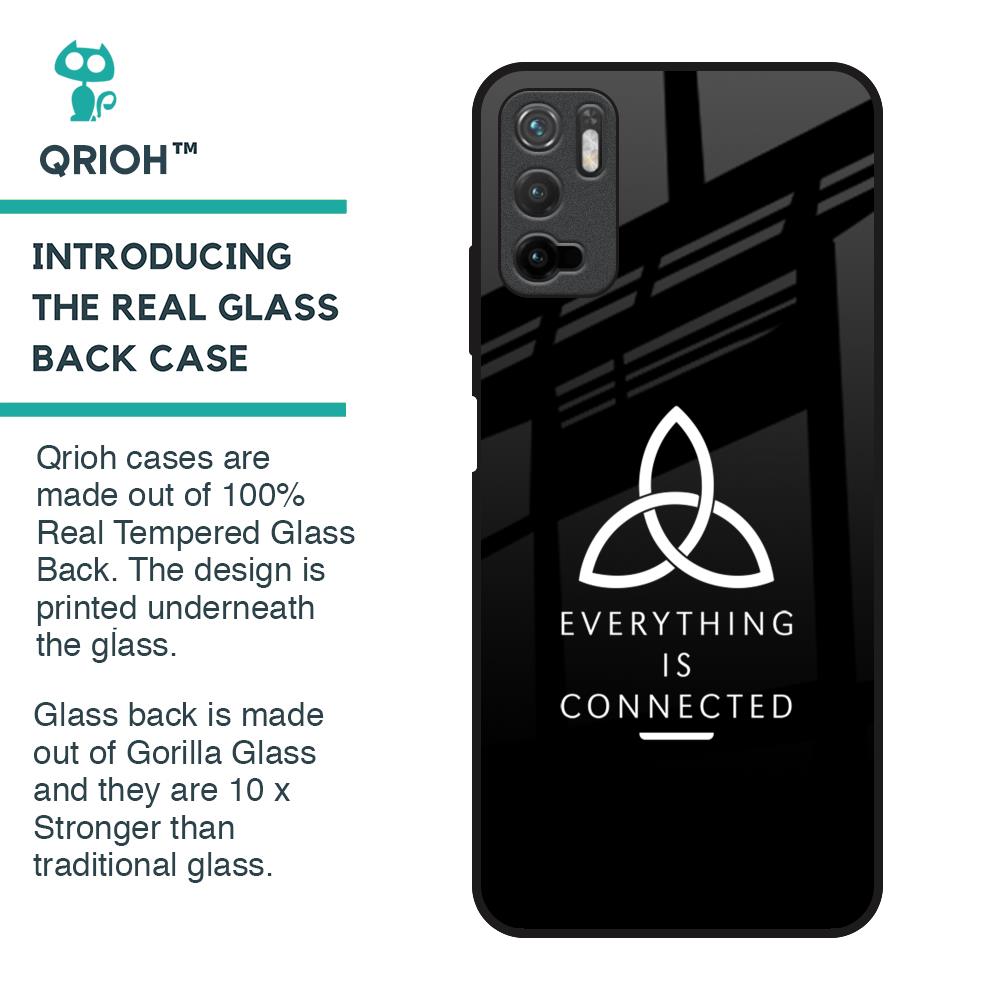 Everything Is Connected Glass Case for Poco M3 Pro