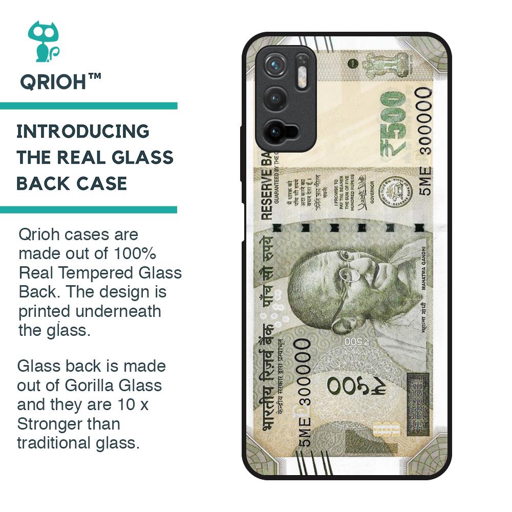 Cash Mantra Glass Case for Poco M3 Pro