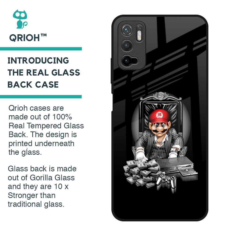 Dark Secret Glass Case for Poco M3 Pro