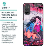 Radha Krishna Art Glass Case for Poco M3 Pro