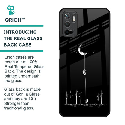 Catch the Moon Glass Case for Poco M3 Pro