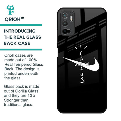 Jack Cactus Glass Case for Poco M3 Pro