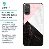 Marble Collage Art Glass Case For Poco M3 Pro