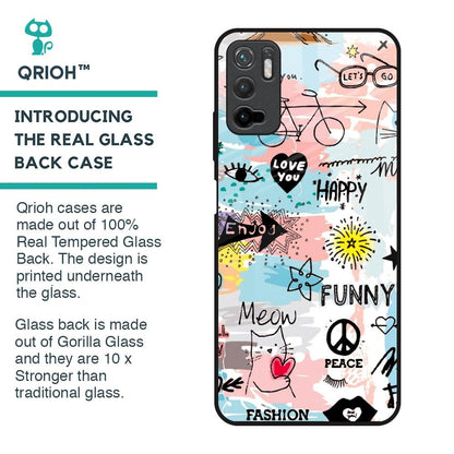 Just For You Glass Case For Poco M3 Pro