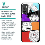 Anime Sketch Glass Case for Poco M3 Pro