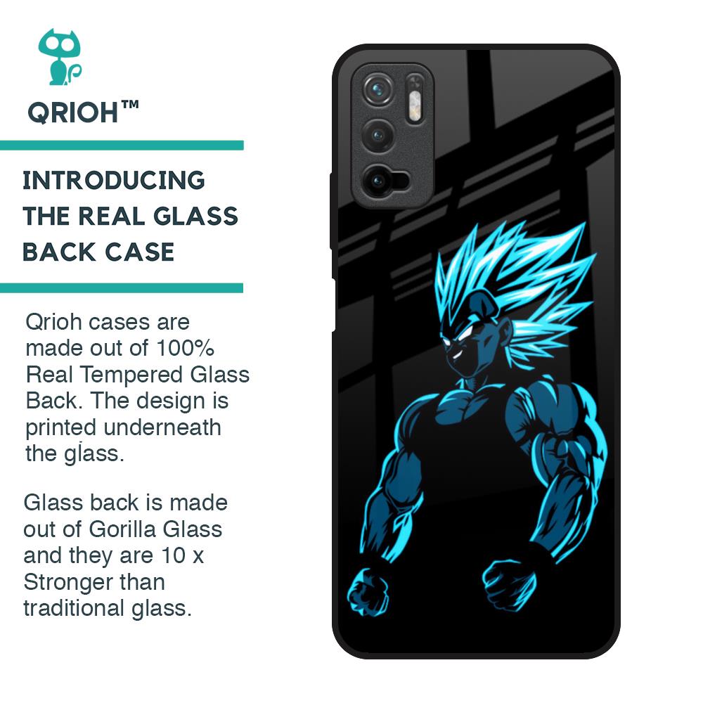 Pumped Up Anime Glass Case for Poco M3 Pro