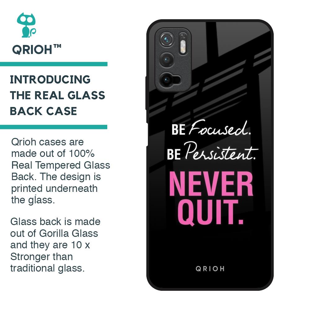 Be Focused Glass Case for Poco M3 Pro