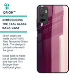 Brush Stroke Art Glass Case for Poco M3 Pro