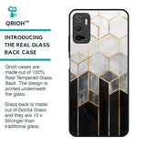 Tricolor Pattern Glass Case for Poco M3 Pro