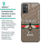 Blind For Love Glass Case for Poco M3 Pro