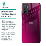 Pink Burst Glass Case for Poco M3 Pro