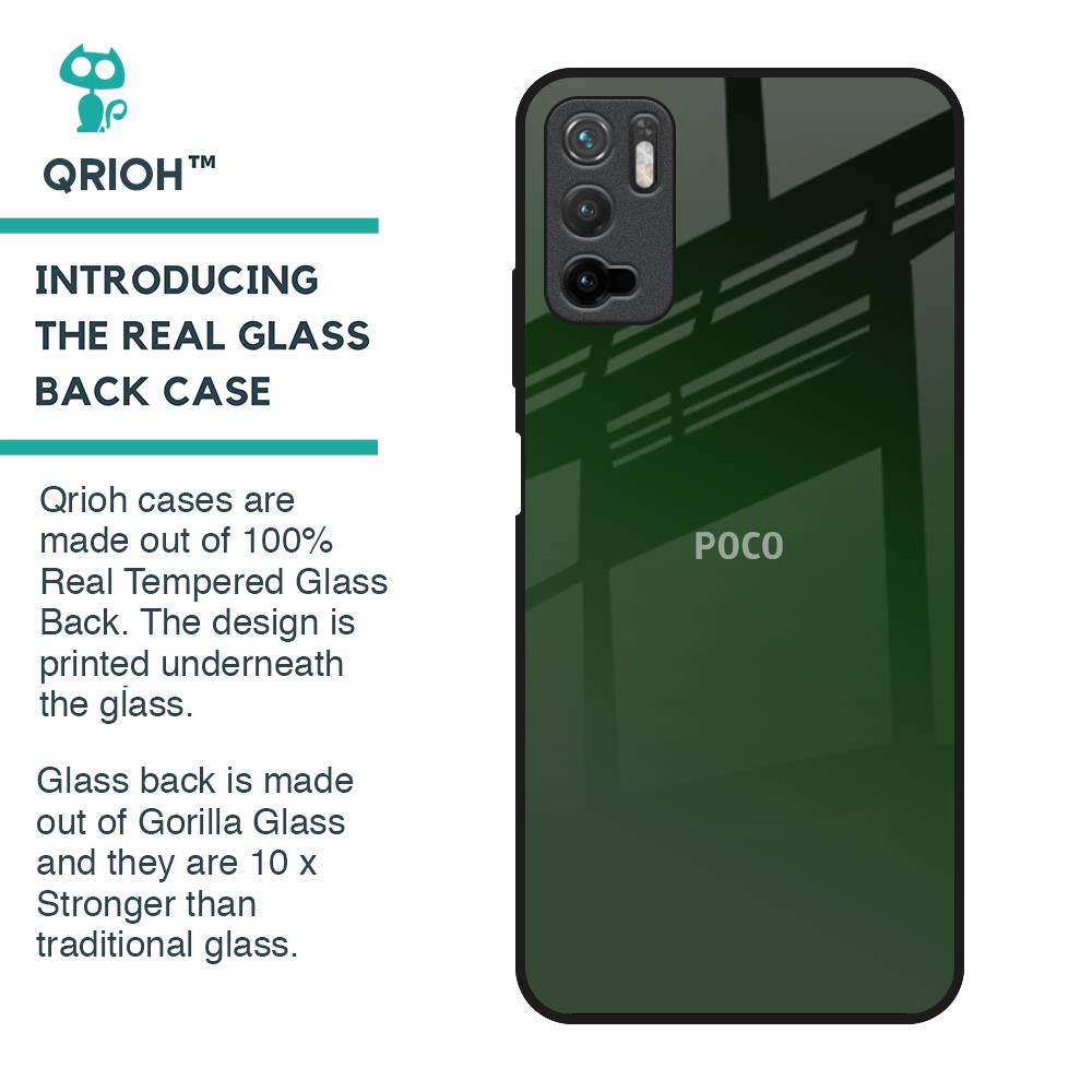 Deep Forest Glass Case for Poco M3 Pro