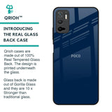 Royal Navy Glass Case for Poco M3 Pro