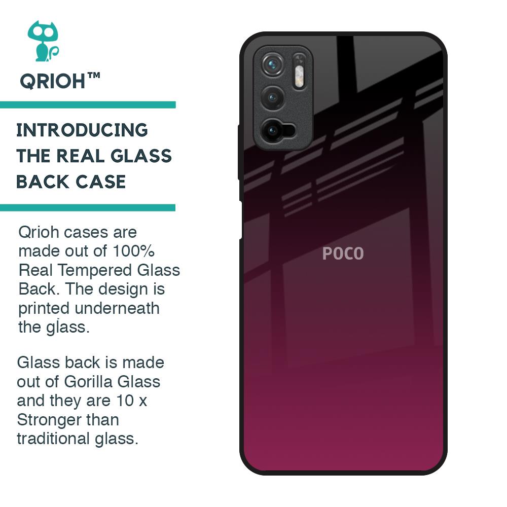 Wisconsin Wine Glass Case For Poco M3 Pro