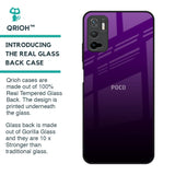 Harbor Royal Blue Glass Case For Poco M3 Pro