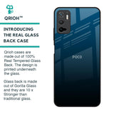 Sailor Blue Glass Case For Poco M3 Pro