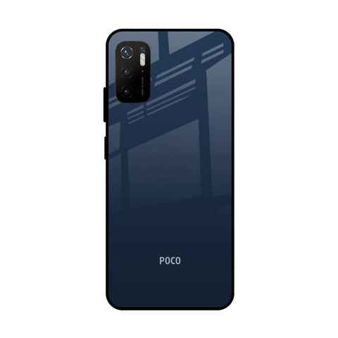 Overshadow Blue Poco M3 Pro Glass Cases & Covers Online
