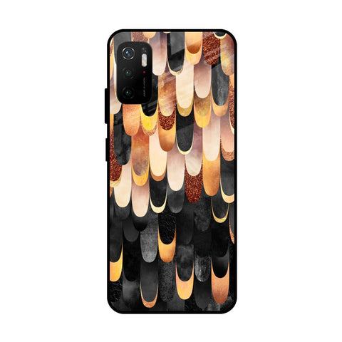 Bronze Abstract Poco M3 Pro Glass Cases & Covers Online