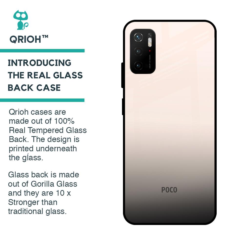 Dove Gradient Glass Case for Poco M3 Pro