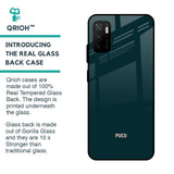 Hunter Green Glass Case For Poco M3 Pro