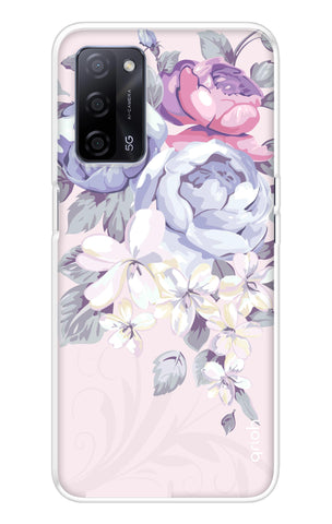Floral Bunch Oppo A53s Back Cover
