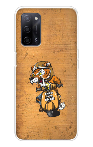 Jungle King Oppo A53s Back Cover