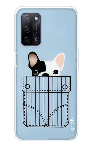 Cute Dog Oppo A53s Back Cover