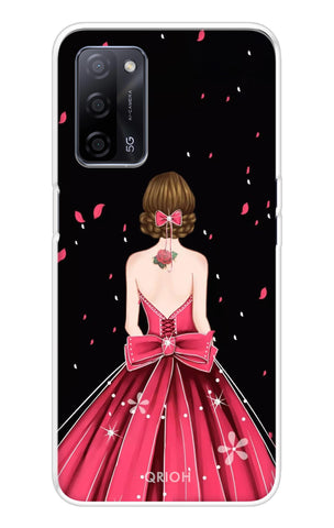 Fashion Princess Oppo A53s Back Cover