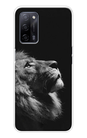 Lion Looking to Sky Oppo A53s Back Cover