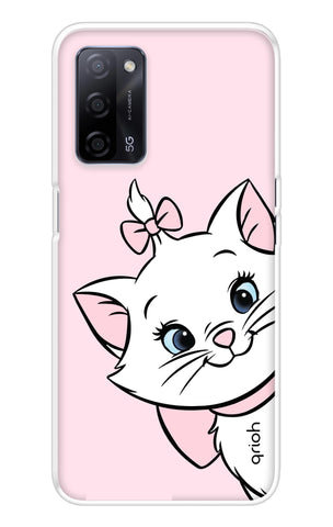 Cute Kitty Oppo A53s Back Cover