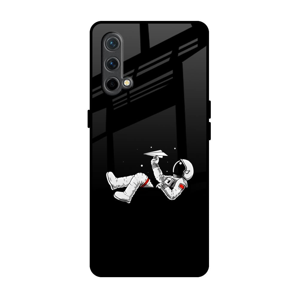 Space Traveller OnePlus Nord CE Glass Back Cover Online