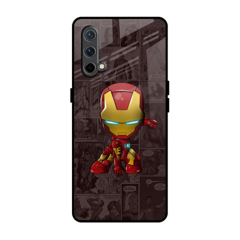 Angry Baby Super Hero OnePlus Nord CE Glass Back Cover Online