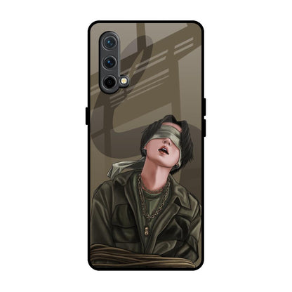 Blind Fold OnePlus Nord CE Glass Back Cover Online