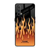 Fire Flame OnePlus Nord CE Glass Back Cover Online
