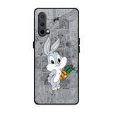 Cute Baby Bunny OnePlus Nord CE Glass Back Cover Online