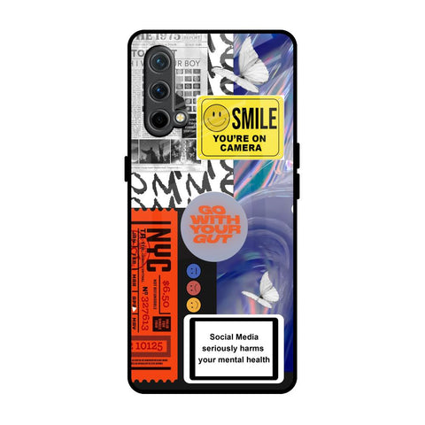 Smile for Camera OnePlus Nord CE Glass Back Cover Online