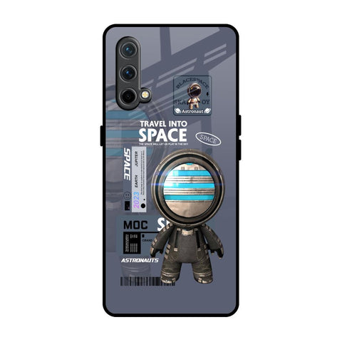 Space Travel OnePlus Nord CE Glass Back Cover Online