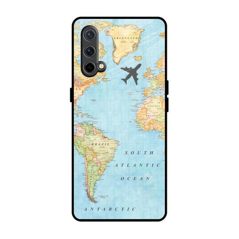 Travel Map OnePlus Nord CE Glass Back Cover Online