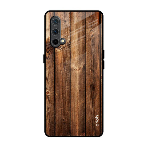 Timber Printed OnePlus Nord CE Glass Back Cover Online