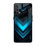 Vertical Blue Arrow OnePlus Nord CE Glass Back Cover Online