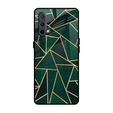 Abstract Green OnePlus Nord CE Glass Back Cover Online