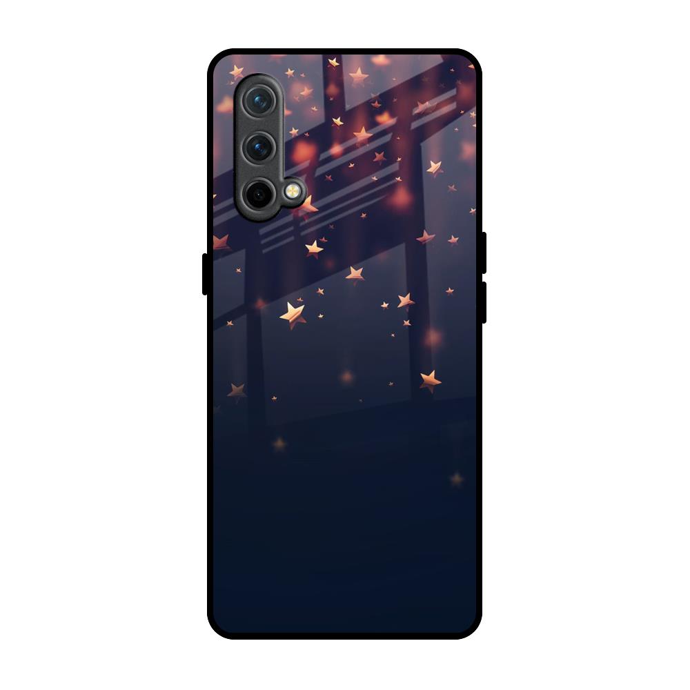 Falling Stars OnePlus Nord CE Glass Back Cover Online