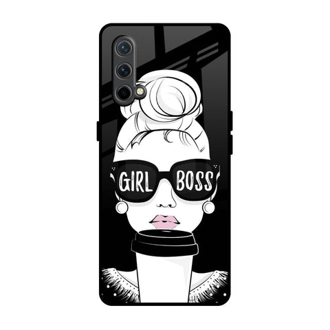 Girl Boss OnePlus Nord CE Glass Back Cover Online