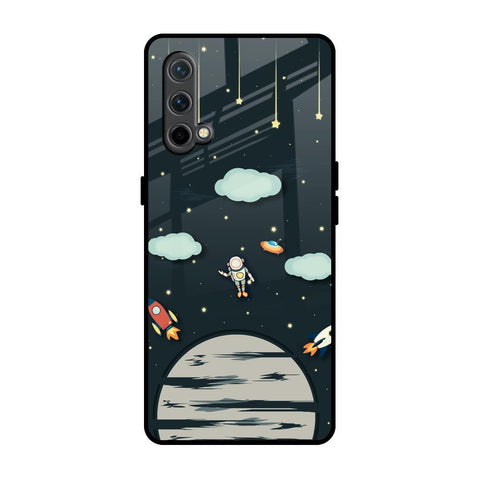 Astronaut Dream OnePlus Nord CE Glass Back Cover Online