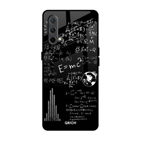 Funny Math OnePlus Nord CE Glass Back Cover Online