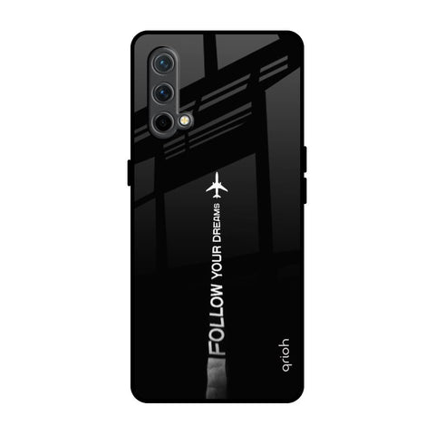 Follow Your Dreams OnePlus Nord CE Glass Back Cover Online