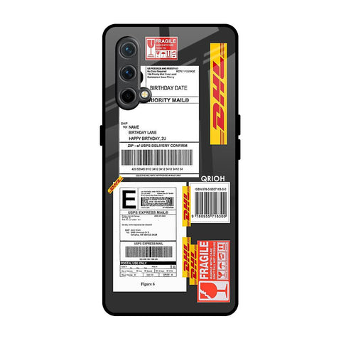 Cool Barcode Label OnePlus Nord CE Glass Back Cover Online