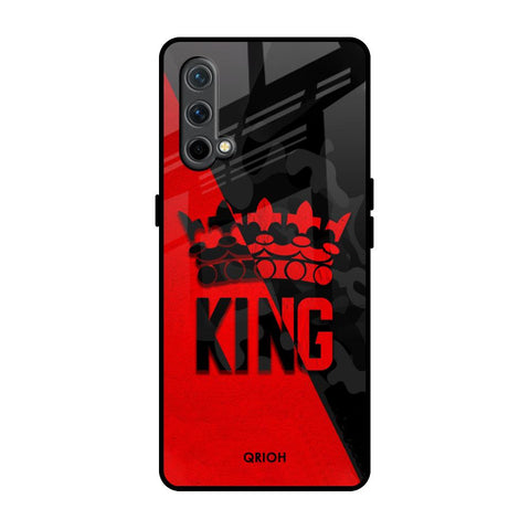 I Am A King OnePlus Nord CE Glass Back Cover Online